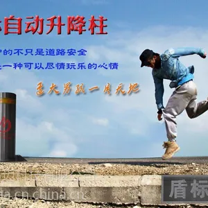 升降柱哪家好 选盾标防护专业生产液压自动升降柱拦车防撞高强度