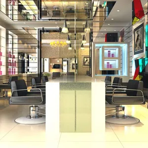 成都美发店装修设计,成都理发店装修设计