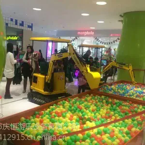 辽源本溪丹东儿童游乐设备仿真挖掘机大概多少钱一台 庆恒厂家直销价格