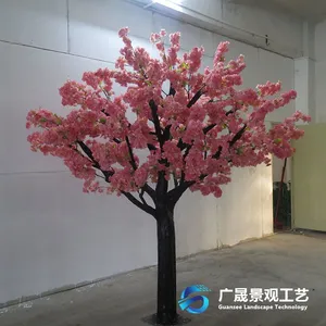 广晟景观工艺供应 合成树脂仿真樱花树 仿生樱花树定制定做 摆饰 造景 工艺品
