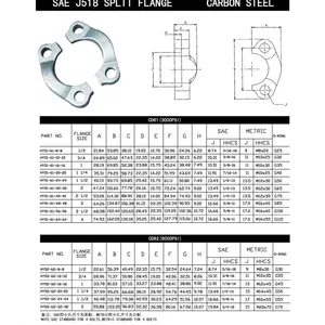 【Parker派克 碳钢 SAE J518对开式法兰系列 HY55-61~HY56-62图片】Parker派克 碳钢 SAE J518对开式 ...