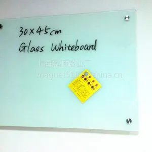 厂家专业定做写字板，家庭办公室专用钢化玻璃写字板，白板