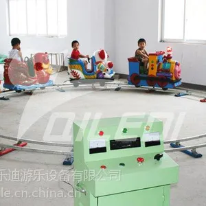 趣味游乐场动物轨道小火车儿童小型室内外游乐设备游乐场轨道设施