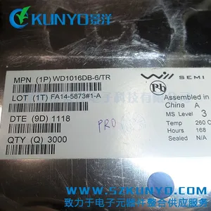 WD1016DB-6/TR DFN6封装 原装 WILL SEMI品牌