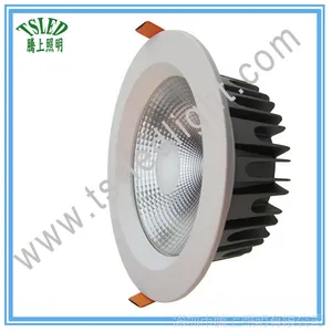 6寸24W cob筒灯 嵌入式led筒灯 厂家直销家居防雾天花射灯 节能灯