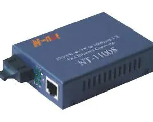 NT-1100S百兆单模光纤收发器价格_N-net光纤收发器报价