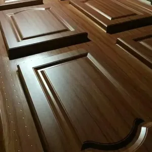 木工三工序雕刻机橱柜门雕刻机 真空覆膜机