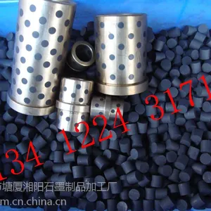 现货供应高力黄铜专用润滑石墨圆柱颗粒