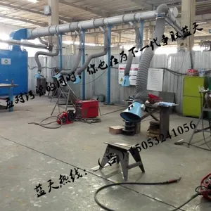 兴威锐集中式焊烟净化器-车间除尘环保-环评达标除尘系统