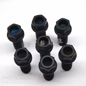 黑色钛合金轮毂螺栓