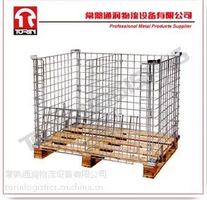 供应高品质金属网框,折叠仓储笼SWK30905