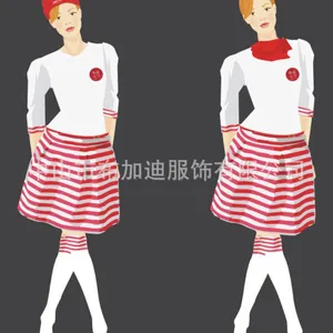 2017春秋商场促销服套装订制 红色啤酒促销服 饮料促销服批发 修改 本产品采购属于商业贸易行为