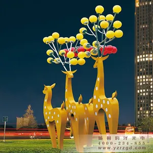 供应大型广场led景观灯 长期生产各种动物led景观灯具