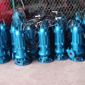 铁马泵业、100WQ70-22污水提升泵、河北WQ抗焊排涝泵