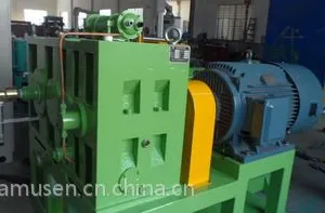 青岛一诺热喂料单螺杆450mm挤出机