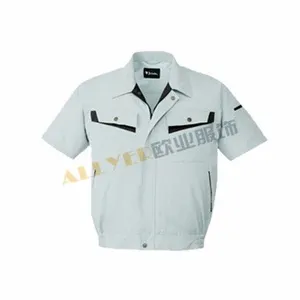 供应河南工作服定做夹克款式的长袖短袖工作服价格