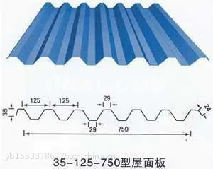 泊头益百 750型彩钢压瓦机