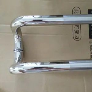 商场玻璃门不锈钢拉手厂家