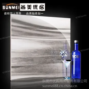 佛山***水墨灰厚微晶石地 砖800*800微晶石背景墙瓷砖客厅地板砖