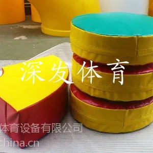 定制可爱儿童彩色小圆墩坐凳小海棉软垫