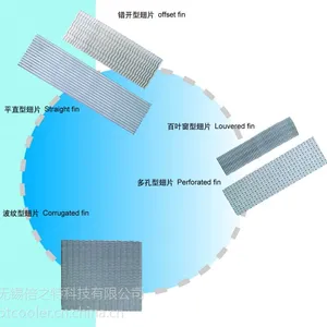 散热器翅片及翅片成型模具