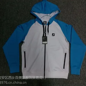 高尔夫带帽休闲外套厂家定制,高尔夫冬季休闲外套,高尔夫正品品牌外套