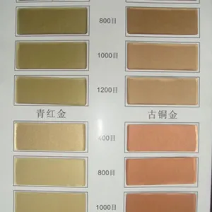 用于凹版油墨的一种特细1500目铜金粉