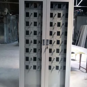 多插头带USB接口手机充电柜智能寄存柜厂家13783127718