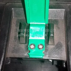 御银ATM机配件 富士通G610\\G600循环钞箱绿色卡扣全新