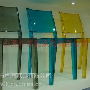供应供应竹节椅,扶手魔鬼椅,PC透明椅,水晶椅AC-031
