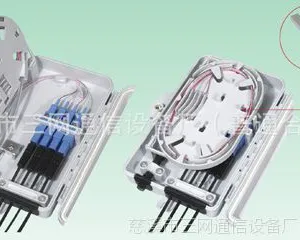 4芯光纤分线盒 4口光纤分纤盒 FTTH光缆分线箱(三网通信制造)