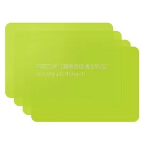 XXSCORP Silicone factory offer 硅胶餐垫 餐桌垫 隔热垫 西餐垫儿童餐