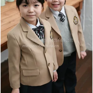 供应中山市私立幼儿园中英文贵族幼儿园韩版英伦款看园服订做***格实惠品质按照教育局标准生产