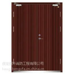 木质防火门恒升消防13070550866