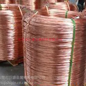 东莞巨盛专业生产紫铜线 焊枪保护嘴用紫铜线材 厂家直销质量***