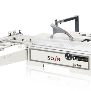 SOSN 晟森 厂家直销 45度推台锯 MJ6132TAY 青岛晟森木工机械