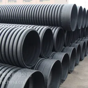 长沙天卓HDPE双壁波纹排水管 承压S1≥4KN/M2,DN200-DN800各种规格