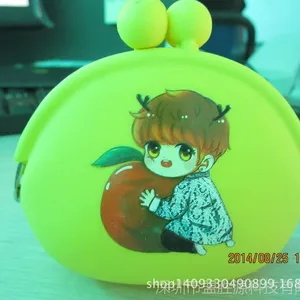 热销各种图案硅胶零钱包 硅胶钱包 硅胶钥匙包 卡通硅胶钱包批发