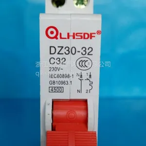 厂家直销庆凌牌QLD30-32小型断路器DPN断路器18MM宽双极1P N2P32A