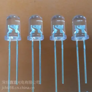 优质供应交通信号灯F5圆头灯珠 高亮泰谷 绿光(XF-R05AGCE-BV2)