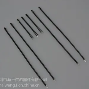 供应NTC热敏电阻测温传感器PVC导线,小黑头封装