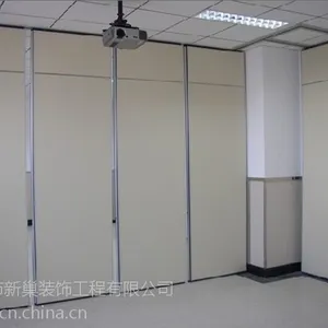 办公室隔断墙隔板可移动折叠移动屏风活动墙带滑轮厂家直销可定制