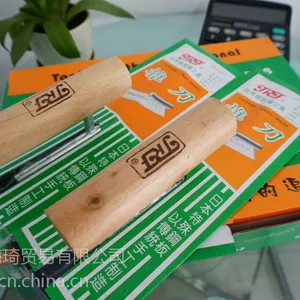 批发零售JRF精锐锋环氧地坪专用镘刀 1-3mm齿 木质手柄 65锰