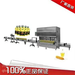 枣庄全自动油类灌装生产线 二十年潜心开发与研究油脂灌装生产线