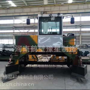 国内XGFD-2300型无方向盘拉杆操纵履带翻堆机