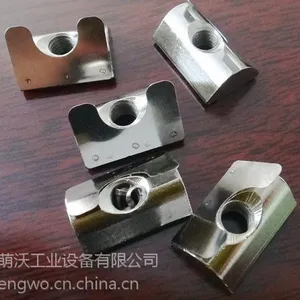 弹片螺母块 40系列弹片螺母块 弹片螺母块厂
