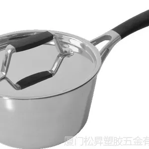 台湾精品 欧喜厨 苹果煎锅 不锈钢锅具 厨房必备