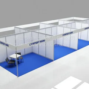 2015年展会专用展位搭建材料 新型标准展位铝展架 广交会标摊展示架制作