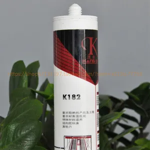 耐高温阻燃防火密封胶 防火门窗玻璃胶 康帝K182
