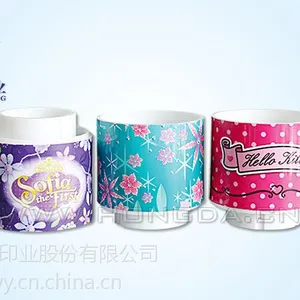 三色圆筒玩具配件热转印